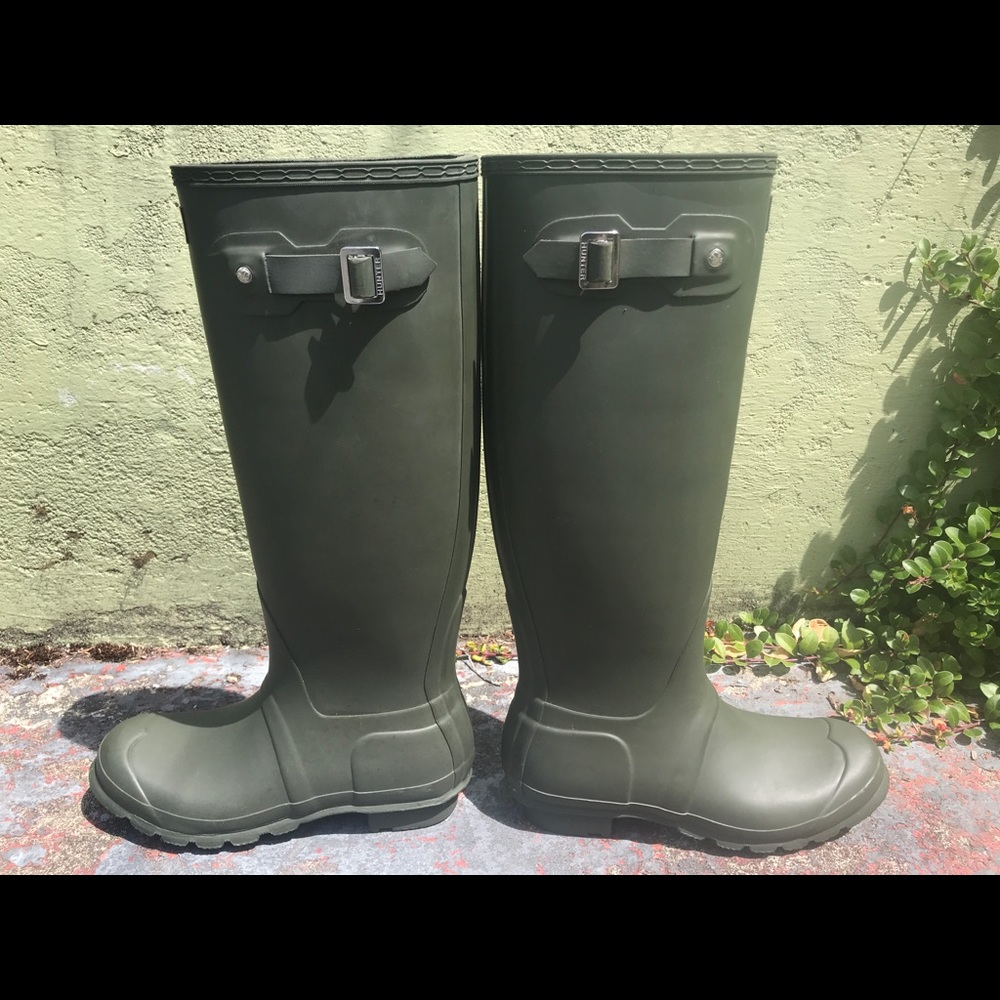 Women’s Original Tall Rain Boots: Dark Olive
